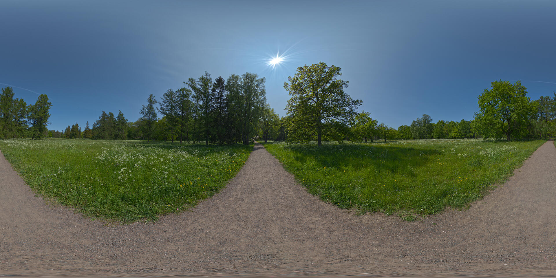 HDRI-panorama-at-the-gravel-road-in-the-meadow