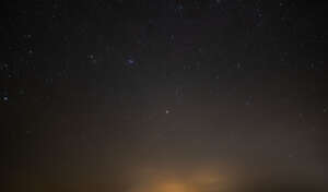 night sky with stars