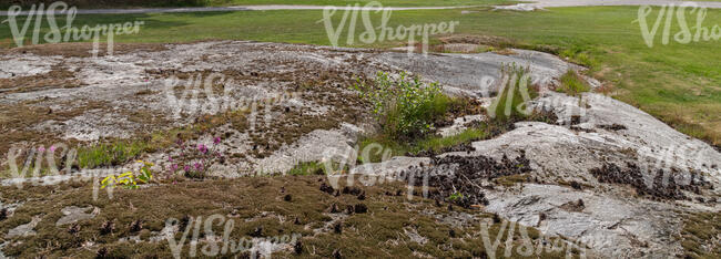 granite rock in nature